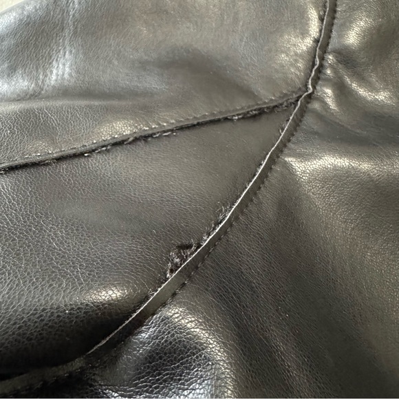 SER.O.YA Roxanne Vegan Leather Jacket NWT Large - Picture 10 of 16